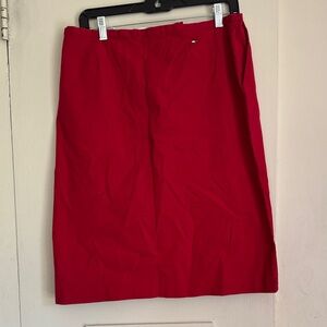 Tommy Hilfiger Red Pencil Skirt